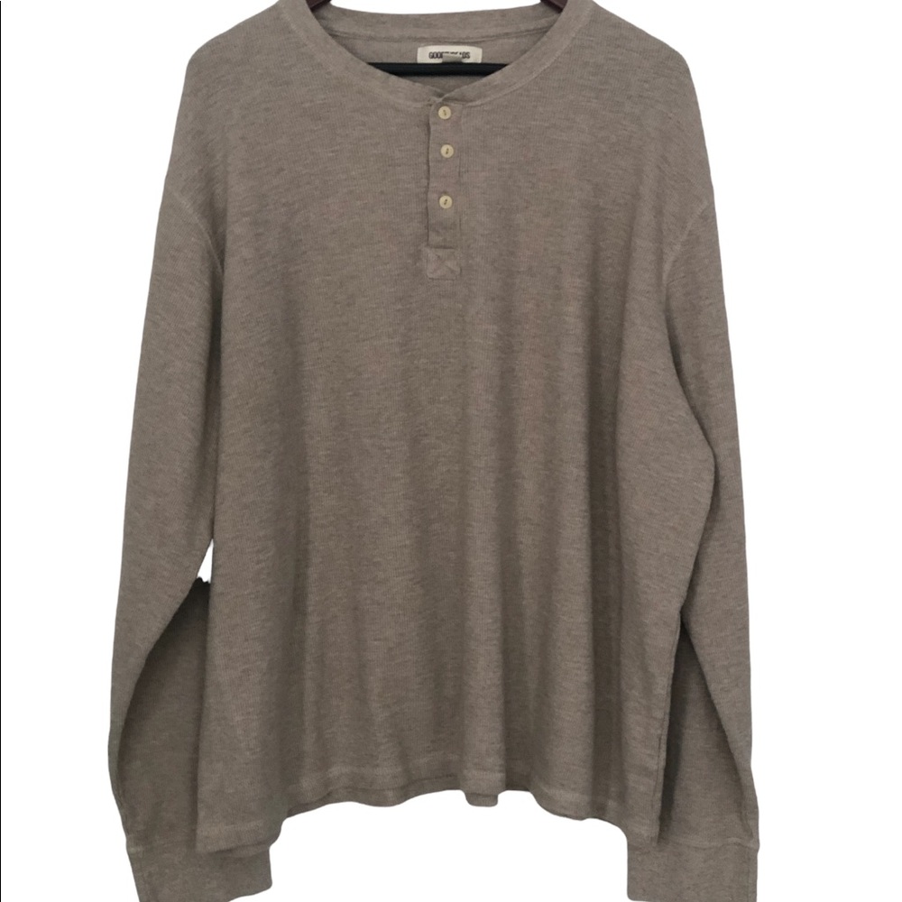 Goodthreads Men’s  Long Sleeve Pullover Sz XXXL